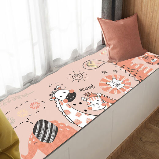 Frangomo bay window mat can be freely cut, window sill mat is suitable for all seasons, cuttable carpet, children's room can be machine washed, 5 width 60* length 160 cm (washable and cuttable)
