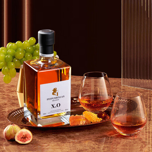 Philippine Sixuan French Brandy Xo Fremdwein importiert Original Wine Mix Classic Geschenkgeschenk für 40 Grad 500 ml 500 ml 1 Flasche
