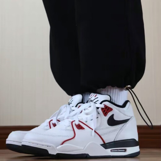 
NIKE Nike men's shoes summer new AIR FLIGHT 89 cushioning air cushion shoes AJ4 brothers sports and casual shoes White FD9928-101 40