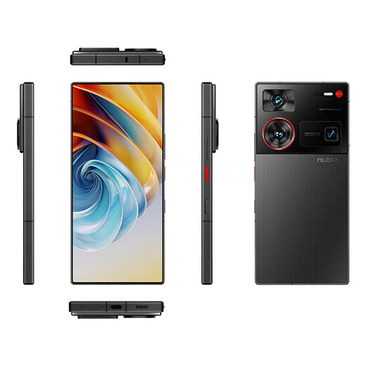 Nubia Z60Ultra leading version, true full screen 12GB+256GB racing black, third generation Snapdragon 8 leading version, three main cameras, 5G mobile phone, national subsidy