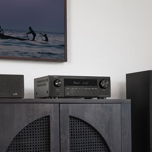 天龙（DENON）AVR-X1700H 8K超高清功放音响音箱 家庭影院7.2声道支持杜比直通eARC全景声DTS:X蓝牙 无线WIFI AVRX1700H  8K