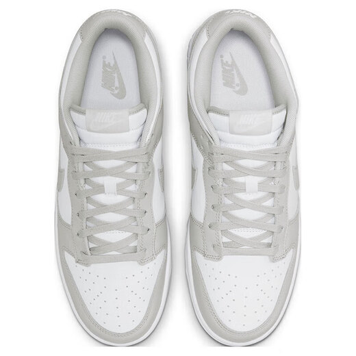 
Nike (NIKE) men's shoes 2025 new summer DUNK LOW sports shoes retro board shoes rubber sole low top light casual shoes white mist gray DD1391-103 42.5