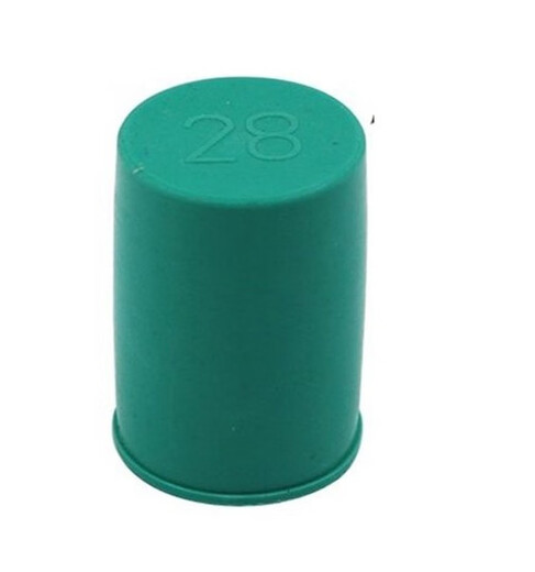 Huili Rebar Protective Cap Threaded Protective Sleeve Rebar Sleeve Rebar Protective Sleeve Rebar Wire Head Extended Protective Sleeve 18 Protective Cap 5 cm 1000 pieces