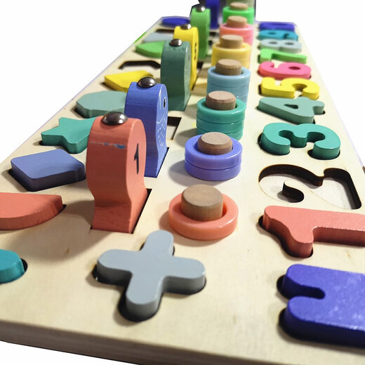 Puzzle de puzzle Les enfants utilisent des éducateurs éducatifs précoces à l'éducation précoce des aides à l'enseignement élémentaire utilisent des jouets numériques de renseignement