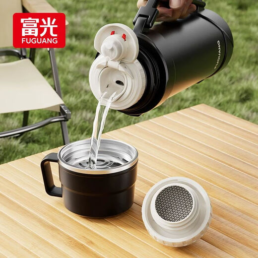 Fuguang Large Capacity Thermal Pot Cup Home Outdoor Camping Travel Pot Summer Cold-keeping Portable Hot Water Kettle Car Stew