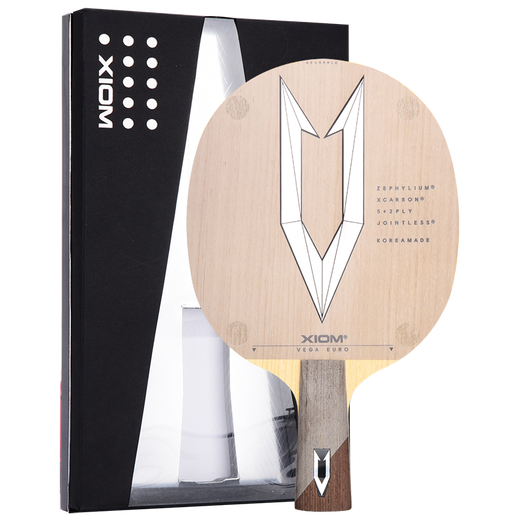 XIOM VEGA carbon fiber table tennis blade professional table tennis racket offensive competition training light cricket board Weijia Europe pen-hold CS (short handle)