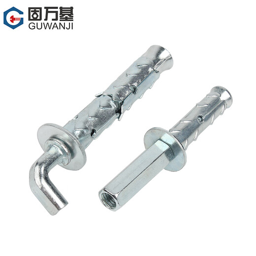 Guwanji mountain thorn expansion screw lightweight brick foam brick hollow brick special expansion bolt fish scale external expansion tube external expansion M10x80 5 pieces