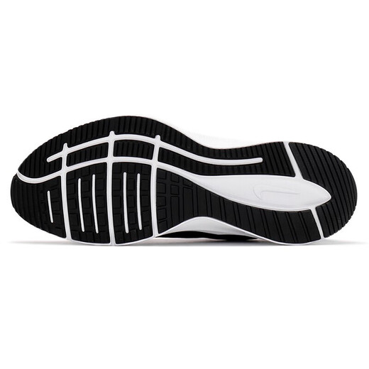 耐克（NIKE）跑步鞋男鞋2025夏季新款AIRZOOM气垫舒适回弹减震耐磨休闲运动鞋 DA1105-006/飞线/黑白/店长推荐 44