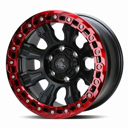 
AGILITY FORCE OFF-ROA WHEELS POVOOFF WHEELS 18-inch tank 400 Patrol tank 500 Pajero Patrol Road Cruiser Prado Tantra A728B Asian Black External Anti-Detection 18-inch 8.5J