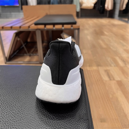 阿迪达斯（adidas）男鞋2025夏季新款PUREBOOST 23跑步鞋减震网面透气低帮训练运动鞋 IF4839黑白 43 (265mm)