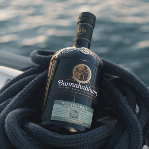 布纳哈本（Bunnahabhain）海洋之舵单一麦芽苏格兰威士忌 700ml  进口洋酒