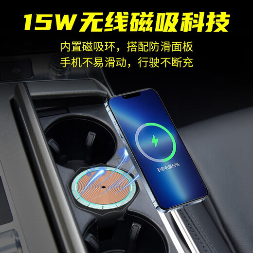 Maigu Yipins neuer Audi-Auto-WLAN-Ladegerät A6L/A7/A7L/S6/S7/RS6/RS7 Mobile Ladegerät [19-24 Audi A6L] Wireless Ladegerät