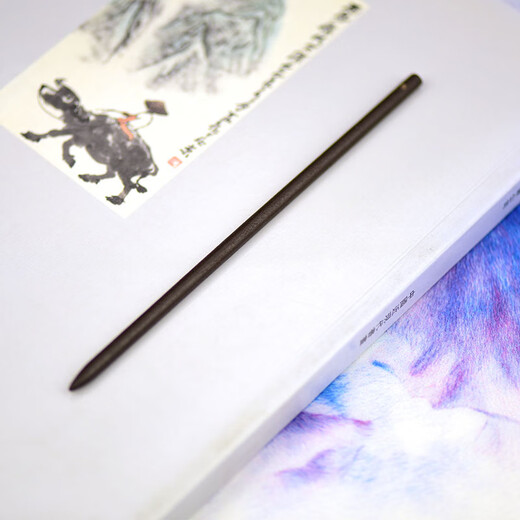 Other classical black wooden hairpin poles 15cm, antique diy accessories, handmade materials, hairpins, Hanfu accessories, wrapped flowers, classical original color wooden hairpin poles