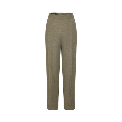 Juzui (Juzui) Einkaufszentrum mit einfachem und komfortablen dreidimensionalen Freizeithosen Frauen Winterstil JWCD11154 Green Grey L.