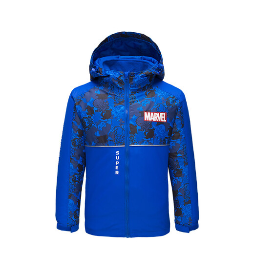 Camkids Kenmu children's clothing boys' sports outdoor windbreaker girls' windproof big children's jacket personalized double-sided jacket 68981221 sapphire blue 150