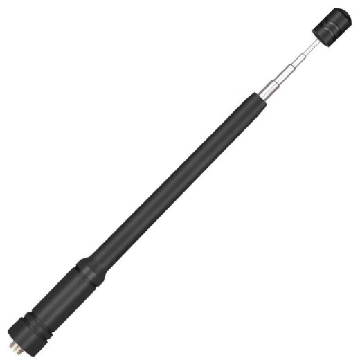 Baofeng (BAOFENG) walkie-talkie antenna telescopic rod antenna universal stretch full length 42cm type adaptation: Motorola, Xiaomi black