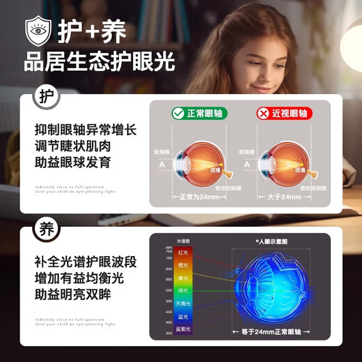 蒂凡尼亚复古风法式卧室布艺吊灯花纹中古餐厅吧台南洋实木浪漫房间主灯具 AY9898-50CM三色LED(胡桃木色)
