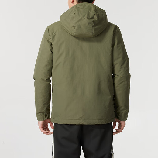 阿迪达斯（adidas）官网棉服男装女装 25夏新款防泼水面料轻盈保暖棉袄棉衣时尚外套 9230/保暖防风/3S HOODED JKT L