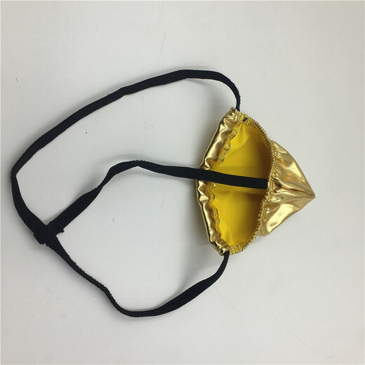 Private Shang Men's Underwear Sexy Ball T-Pants Gold Thongs Elastic Cord Men's Triangle Underwear One Size 170Jin Jin is equal to 0.5kg within