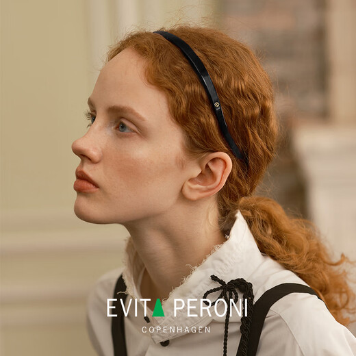 依慧达（Evita Peroni ）【明星同款】眼镜发箍洗脸防滑头箍大号纯色发饰压碎发网红发卡