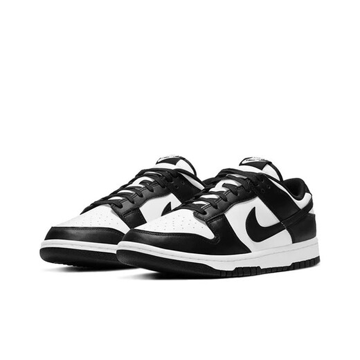 
NIKE Nike men's shoes and women's shoes summer new DUNK LOW couple's low top shoes classic versatile sports casual shoes black and white panda (GS model) CW1590-100 36.5