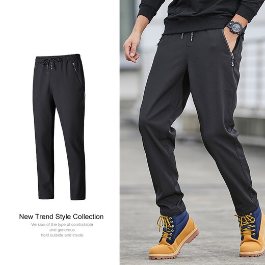Pantalones de carga de la gente de Beizhou más el terciopelo engrosado al aire libre Suaves suave a prueba de viento Velvet Trasmáneo Pantalones de senderismo de gran tamaño