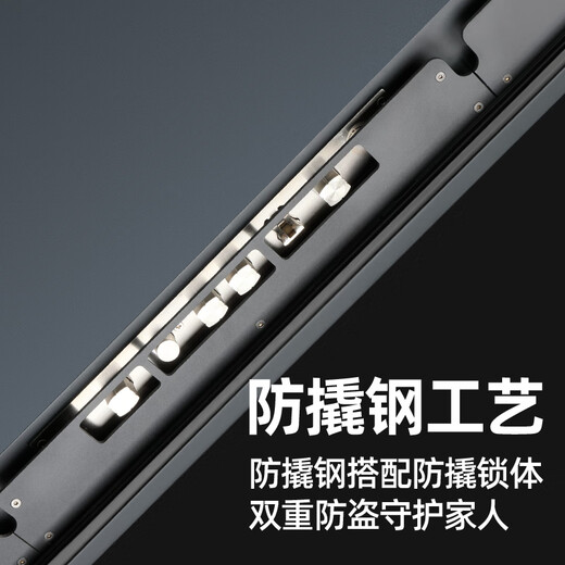欧派（OUPAI）加厚门板自带十寸大屏人脸识别指纹锁一门到顶工艺家用智能入户门全尺寸防盗门 2150*1050 包邮包安装包拆门
