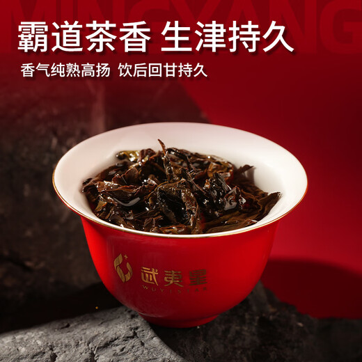 武夷星 大红袍 武夷岩茶乌龙茶 特级茗扬茶叶礼盒 8.33g*24包