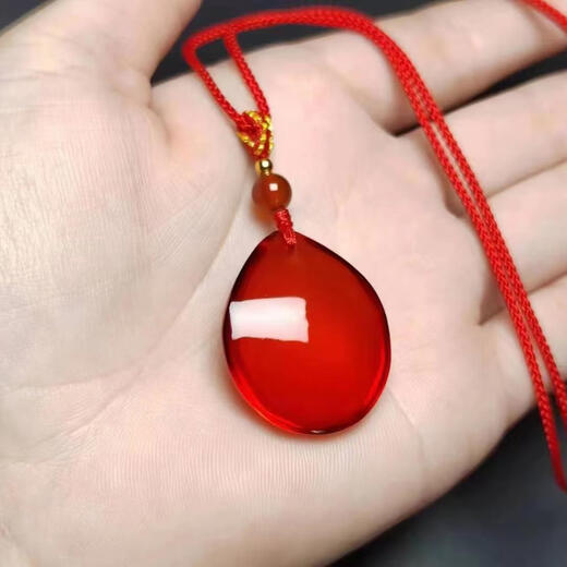 Chishe herring stone bracelet jewelry fish stone pendant necklace raw material polished buckle red rope handmade stone children 2-3 grams