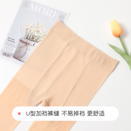 Yu Zhaolin Children's Dance Socks Girls' Stockings Practice Leggings Summer Thin Socks White Pantyhose Size L
