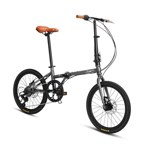 
Permanent folding bicycle 7 speed 20 inch men and women adult teenagers students children city commuter bike