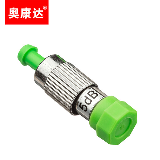 Okonda Telekommunikationsgrad FC/SC/LC/ST FIMAL FIBER DUMPERUATOR COUPLER FLANGE FEETTIGENUATOR 12119E FC/APC MÄNNLICH ZUM FEMALY YIN UND YANG DUMPENUATOR 3DB
