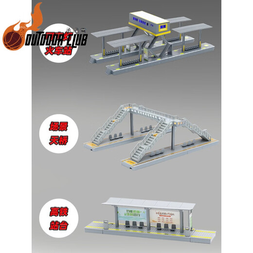 Chuangjingyi elige un modelo pequeño modelo simulación de juguete Aleación Harmonía Ferrocarril de alta velocidad Control remoto Simulación de juguetes Toy Toy Versión de control remoto de gran tamaño para niños Armonía 4 secciones Conjunto de 20 pistas + 2 cargas, con luces en la estación de tren