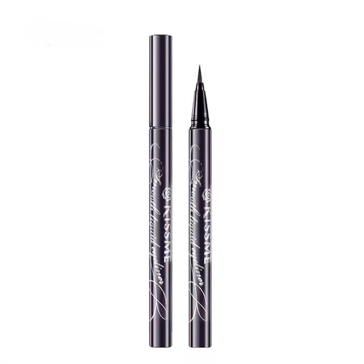 Kiss Me Japanese Eyeliner Eyeliner Eyeliner Kissmei Imperproofing-Sweat-Insurtof and Lasted Lasted Non-Smudge Brown Tea Black 03 # Tea Black