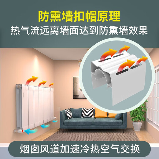 圣劳伦斯 暖气片家用水暖铜铝复合双水道暖气片集中散热自采暖定制散热器 三柱起订铜铝13575高 1800mm*1柱