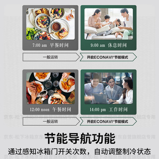 Panasonic (Panasonic) 20% national subsidy originally imported 491 household Japanese multi-door refrigerator French variable frequency air-cooled frost-free automatic ice making first-class energy efficiency NR-F509XT-N5