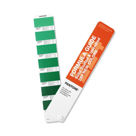 PANTONE Pantone Color Card Formula Guide GP1601B General International Standard Spot Color Card 1-7 Starting CU Card Spot Color Cartoon Universal Color Card 224 New Colors GP1601B-SUPL
