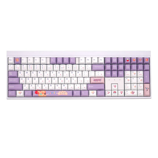 CHERRY German Cherry MX2.0S Pokémon Custom Mechanical Keyboard Wired Wireless Bluetooth Three-Mode Backlight RGB Color Light Game E-Sports Office Typing Wired Fat Ding White Tea Roll Sound Moderate and Weak Paragraphs Typing and Games