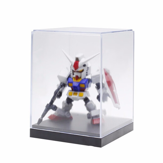Spectrum animation Model display box Gundam figure toy high transparent acrylic glass dustproof storage box 18*14*30cm