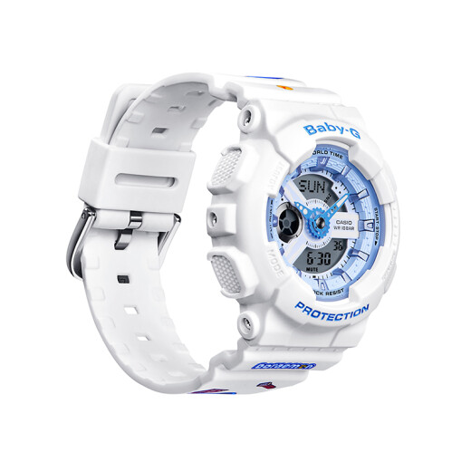 CASIO watch BABY-G丨Doraemon limited cooperation memory exploration series women's sports watch BA-110BE-7A-DL