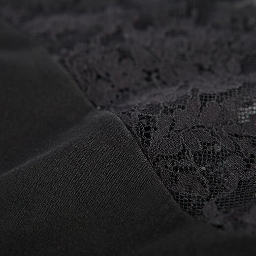 Camisa de la base de santa dorada Jurer seda de seda con cuello alto calentado 1NZF9C724 Negro 7100 XL