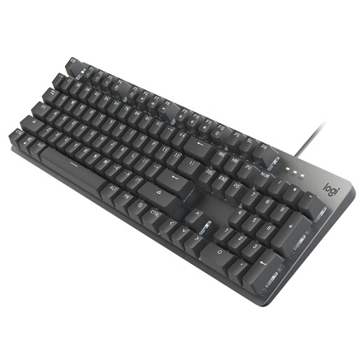 罗技（Logitech）K845机械键盘背光有线键盘机械 办公键盘 游戏电竞电脑键盘DIY键帽可替换 青红茶轴键盘全尺寸 熊猫滚滚联名款-青轴