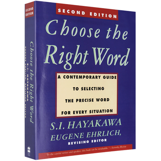 英文原版 选择正确的单词 Choose the Right Word 英语同义词词典 英英字典