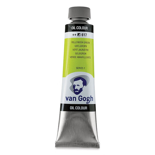 Terence (Talens) Van Gogh Ölmalerei Pigment Van Gogh Ölmalerei Pigment röhrenförmige 40 ml Single 66 Color Oil Pigment Pigment 2 675 Phthalengrün (40 ml) 1 Serie