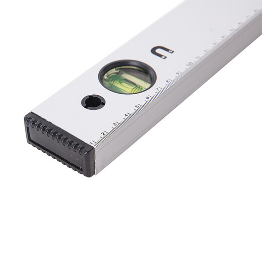 Deli tool level household high-precision solid multi-function ruler measuring level plumber decoration tool magnetic level 300mm DL700300B
