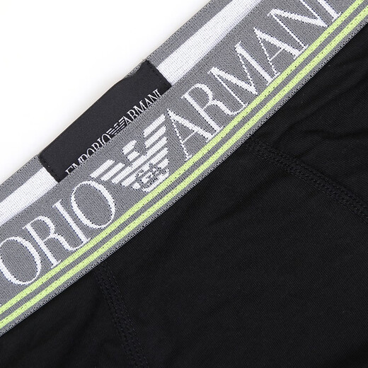 ARMANI (ARMANI) DREI-PACK-EAGLE MARK MARK VORSCHOREN BOXER HUSHTE 111357 2F723 Schwarzer Dreier-Pack S