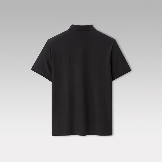Hailan Home (HLA) Polo Top de manga corta para hombres para negocios de verano Casco fría Desmontable Camisa de solapa simple
