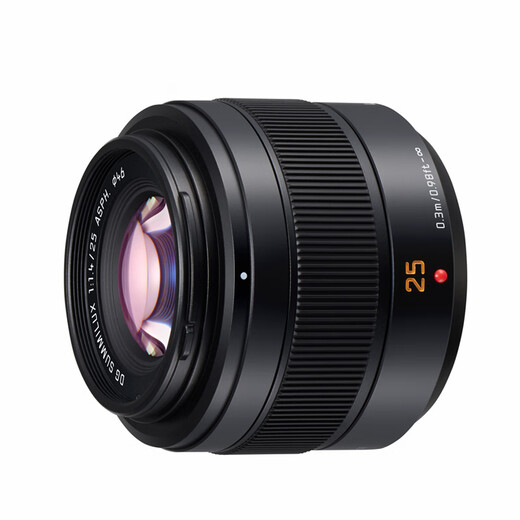 Panasonic 25mm F1.4 second generation lens mirrorless camera lens standard fixed focus lens portrait lens M4/3 mount