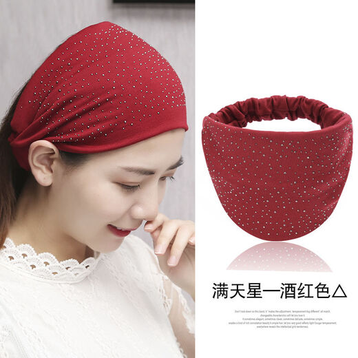 Sarala wide hairpin to cover white hair, wide edge to cover gray hair, headscarf, headband, headband, hair band, headband to cover gray hair, elegant Thousand Island style gray