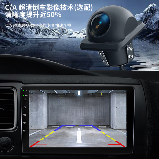 Universal Straw Hat Car Camera 20mm Reversing Image CCD Navigation Car AHD Large Wide Angle Ultra High Definition Rear View Straw Hat Ultra High Definition Night Vision King C/A+6 Meter Line